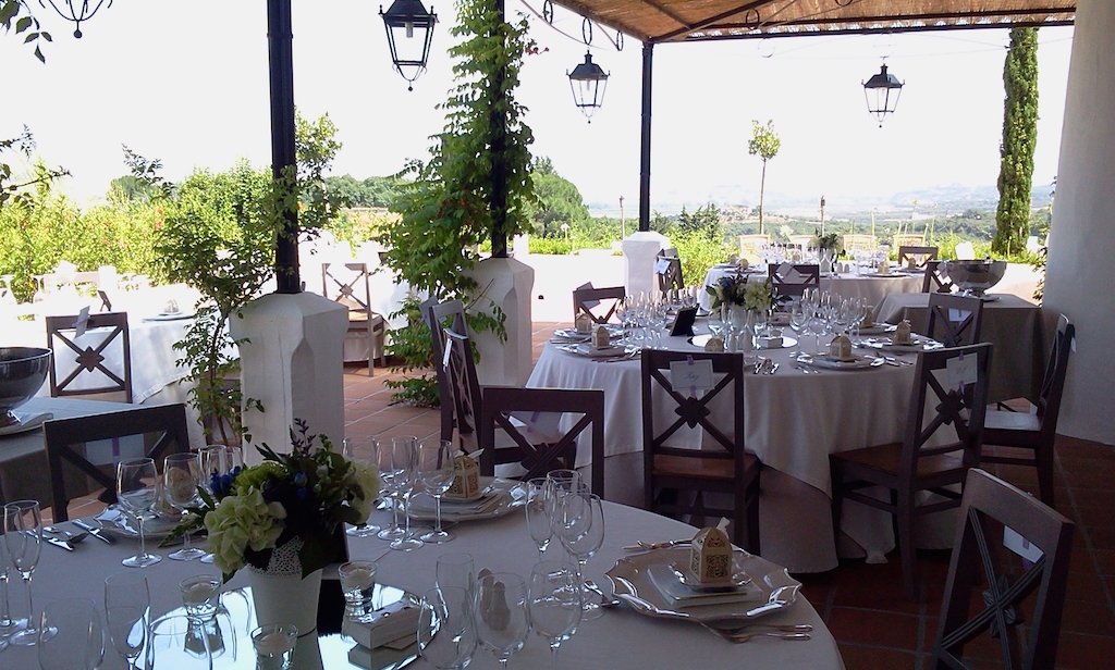 banquet on terrace 3